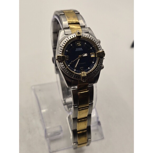 GUESS Waterproof Ladies' Watch Silver Tone Stainless Steel. 6.5" Band. - Picture 3 of 10